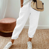 Elegant Cotton Trousers