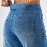 PANTS WITH COMFORTABLE ELASTIC WAISTBAND