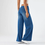 PANTS WITH COMFORTABLE ELASTIC WAISTBAND
